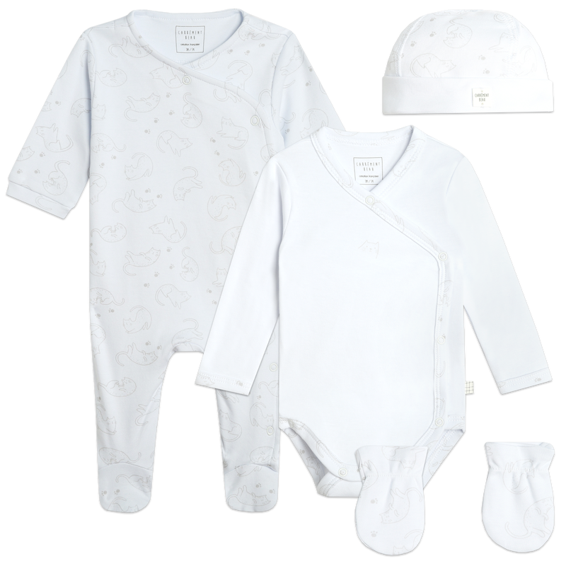 Newborn ensemble gift set CARREMENT BEAU 
                    BOY