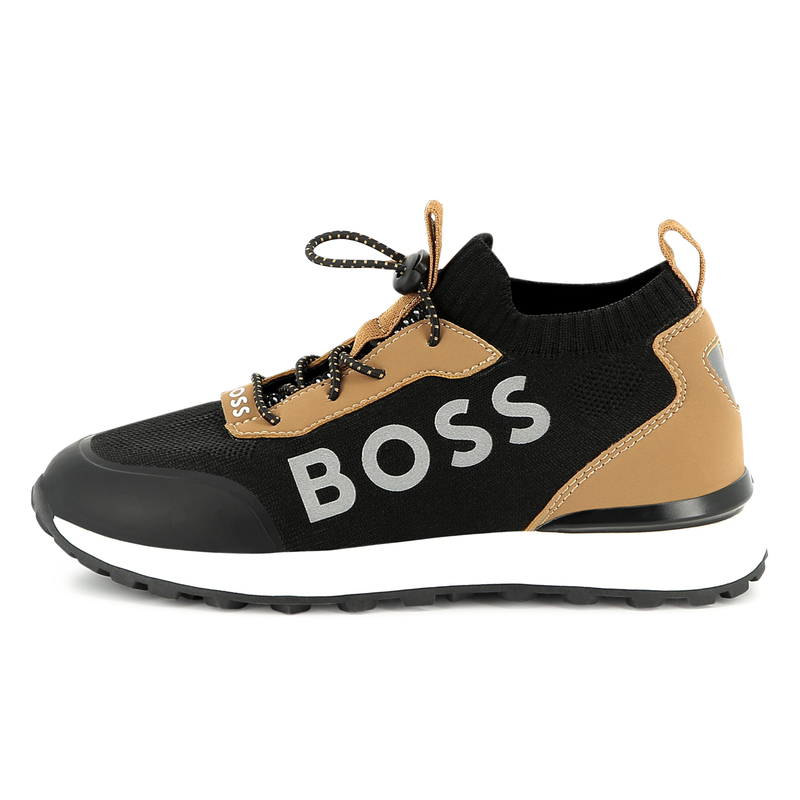 Elasticated lace sneakers BOSS 
                    BOY