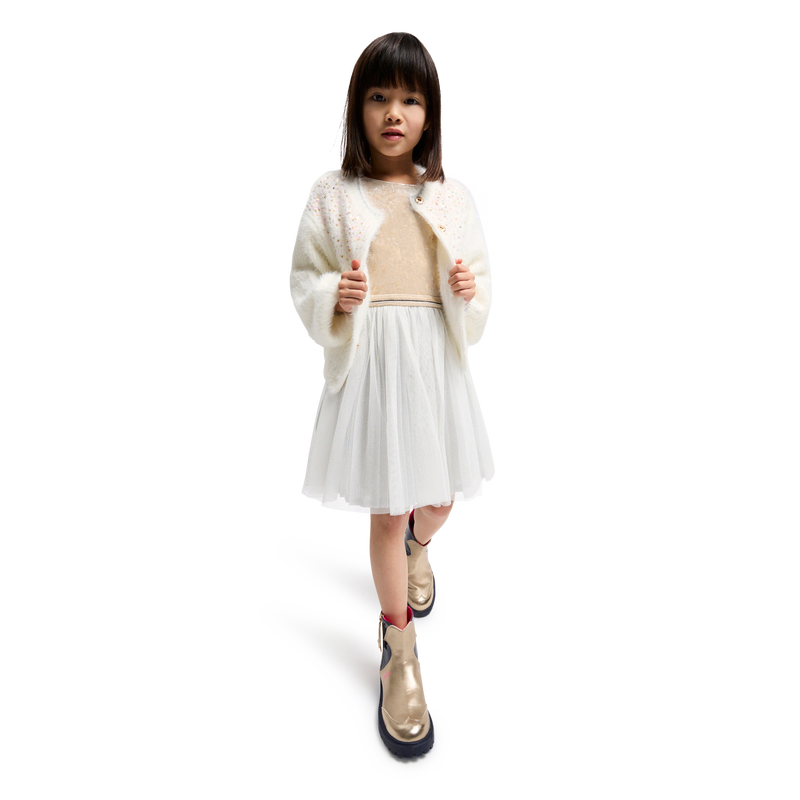 Velvet-Tulle Dress BILLIEBLUSH 
                    GIRL