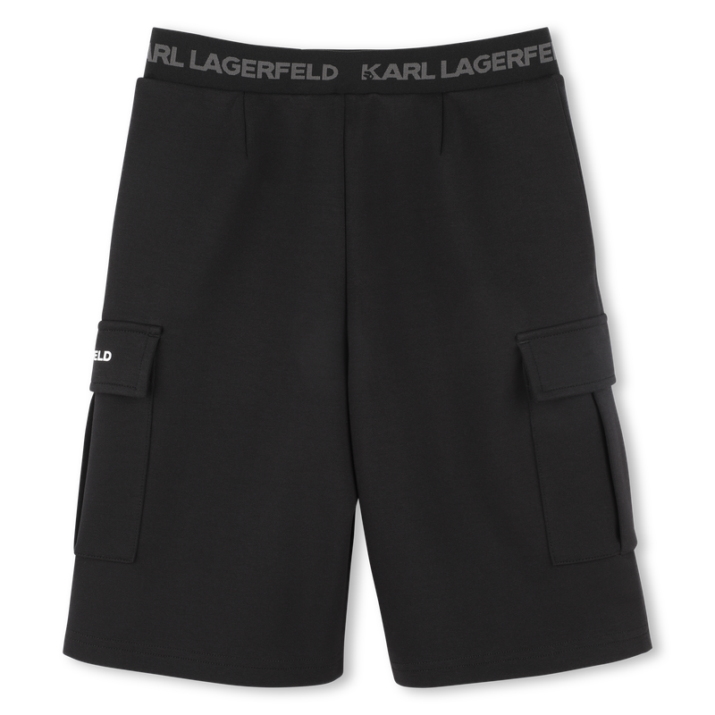 Bermuda shorts with pockets KARL LAGERFELD KIDS 
                    BOY