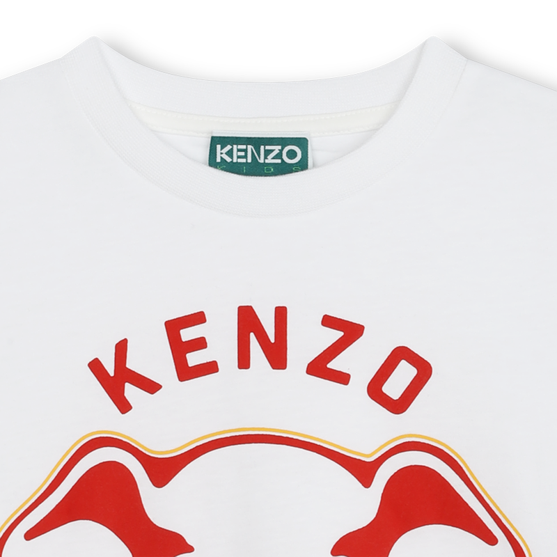 Short-sleeved cotton T-shirt KENZO KIDS 
                    BOY