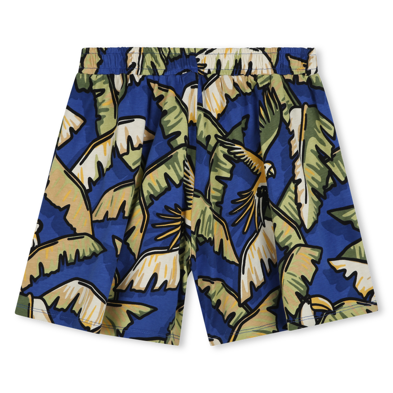 Printed cotton shorts KENZO KIDS 
                    GIRL