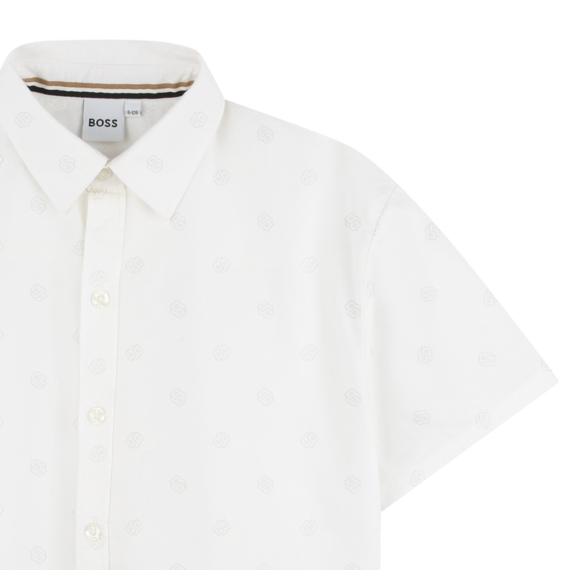Printed cotton shirt BOSS 
                    BOY