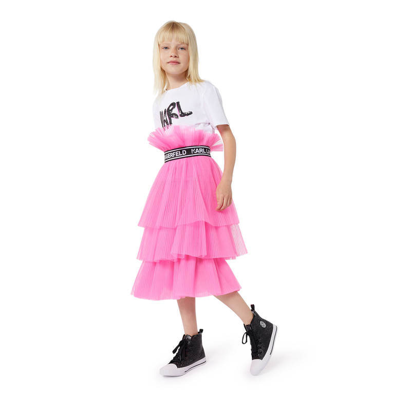 Tutu-Style Midi Skirt KARL LAGERFELD KIDS 
                    GIRL