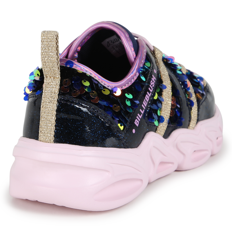 Elasticated Lace-Up Sneakers BILLIEBLUSH 
                    GIRL
