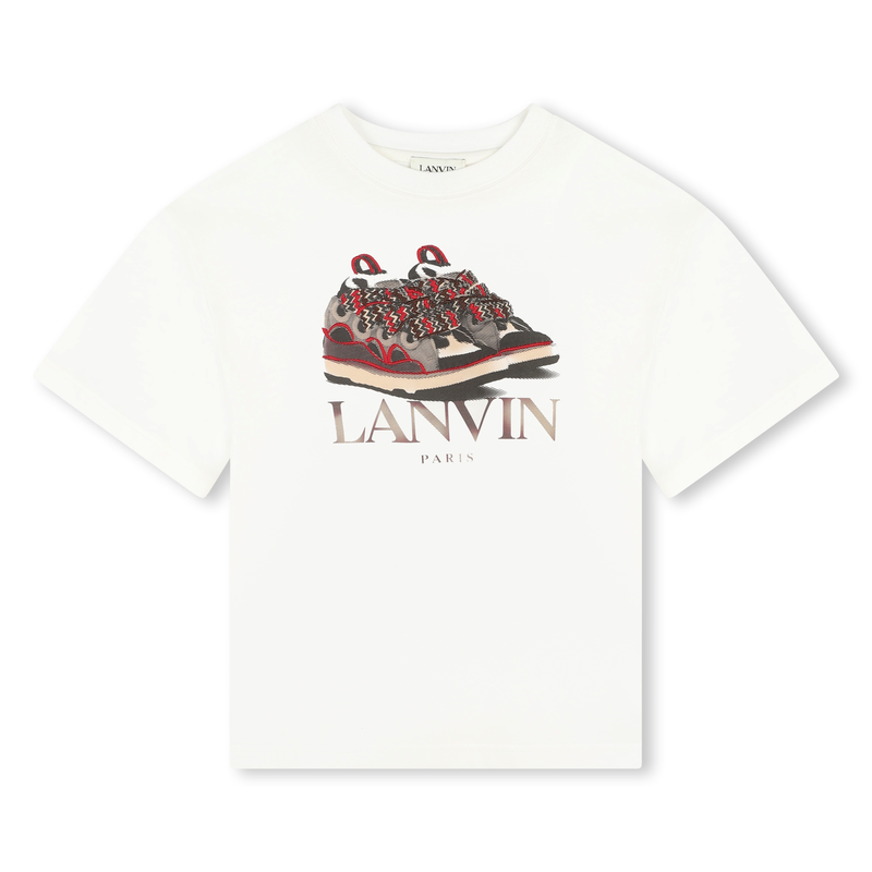 Sneaker Print T-Shirt LANVIN 
                    BOY