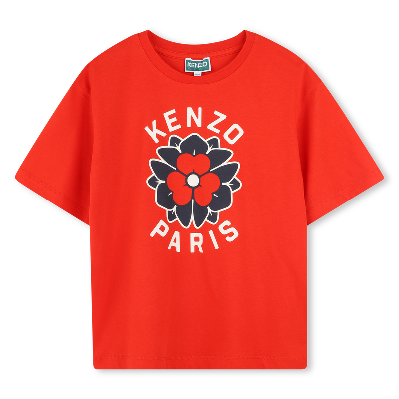 T-shirt with logo print KENZO KIDS 
                    GIRL
