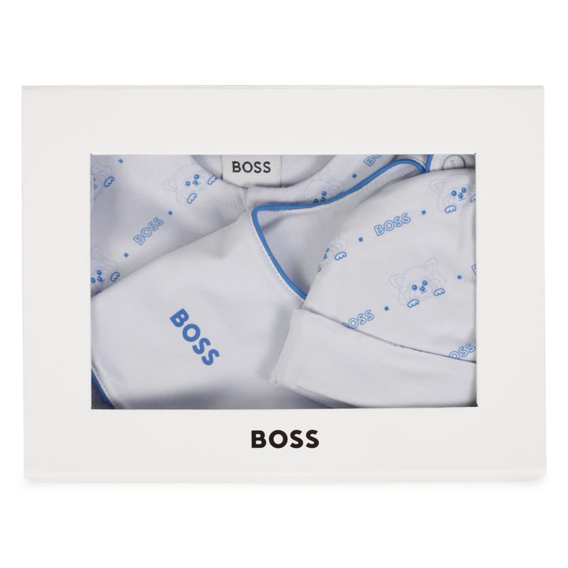 Pajama and bib set BOSS 
                    BOY
