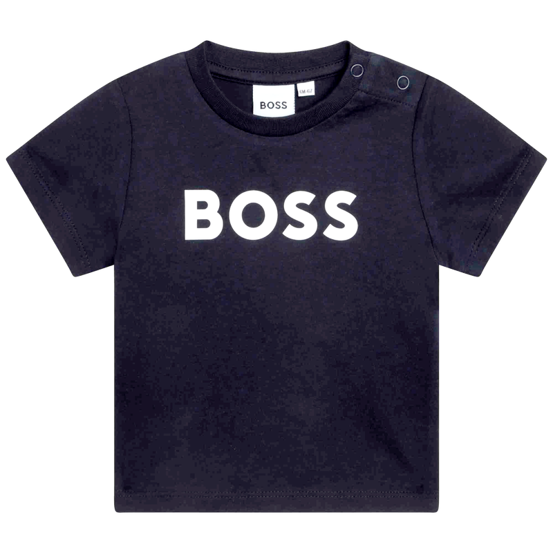 Cotton short-sleeved T-shirt BOSS 
                    BOY