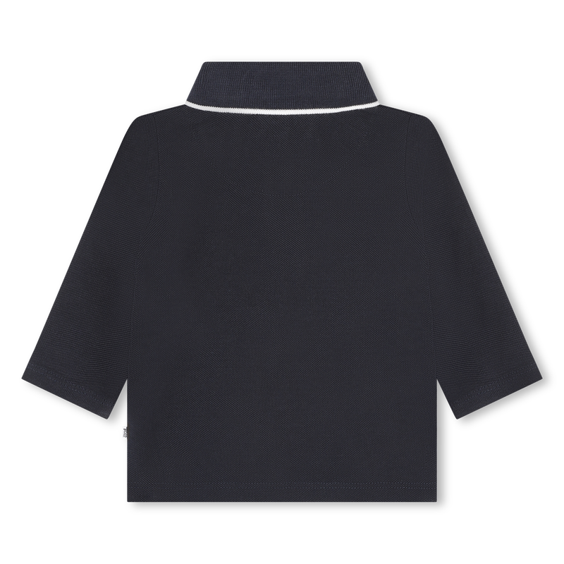 Cotton piqué polo BOSS 
                    BOY