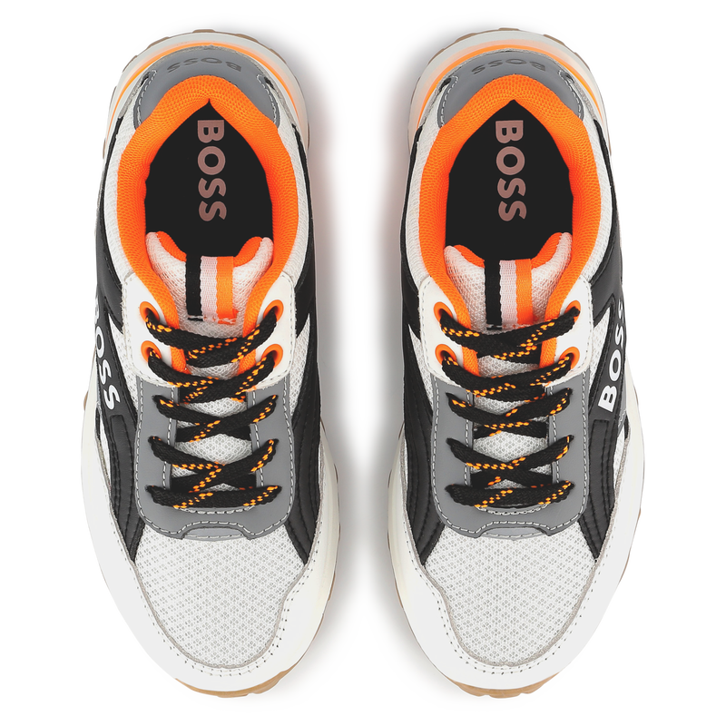 Lace-up sneakers with colors BOSS 
                    BOY