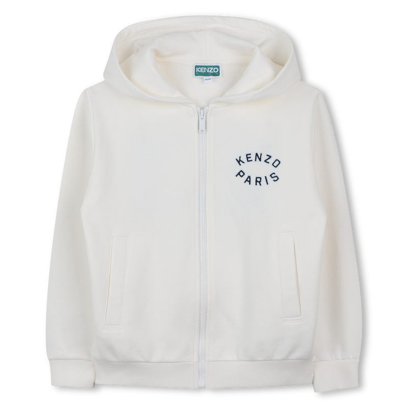 Cotton tracksuit cardigan KENZO KIDS 
                    UNISEX