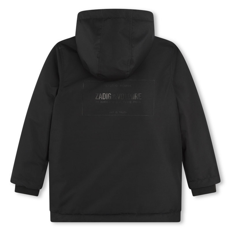 Water-Repellent Hooded Parka ZADIG & VOLTAIRE 
                    BOY