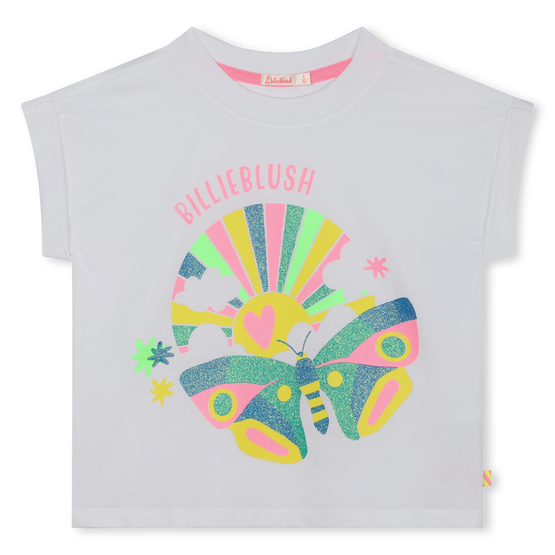 Graphic loose-fit t-shirt BILLIEBLUSH 
                    GIRL
