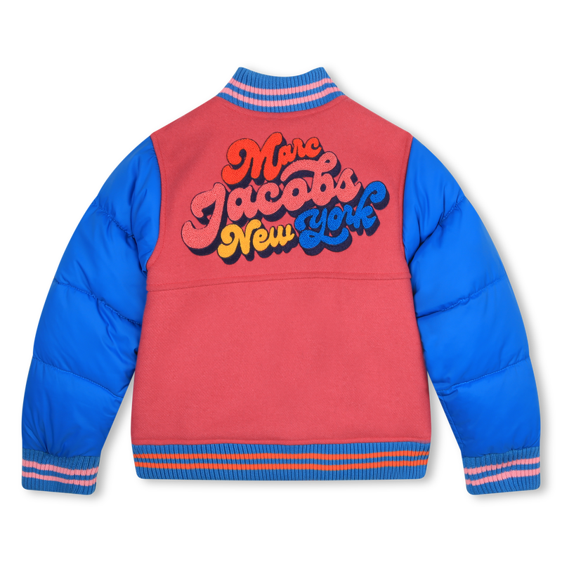 Two-tone wool jacket THE MARC JACOBS 
                    GIRL