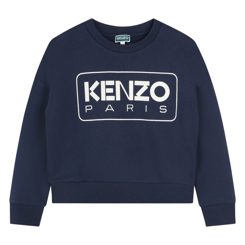 Washed Fleece Sweatshirt KENZO KIDS 
                    GIRL