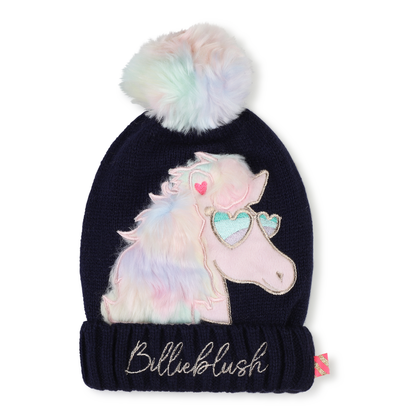 Pegasus Pom-Pom Hat BILLIEBLUSH 
                    GIRL