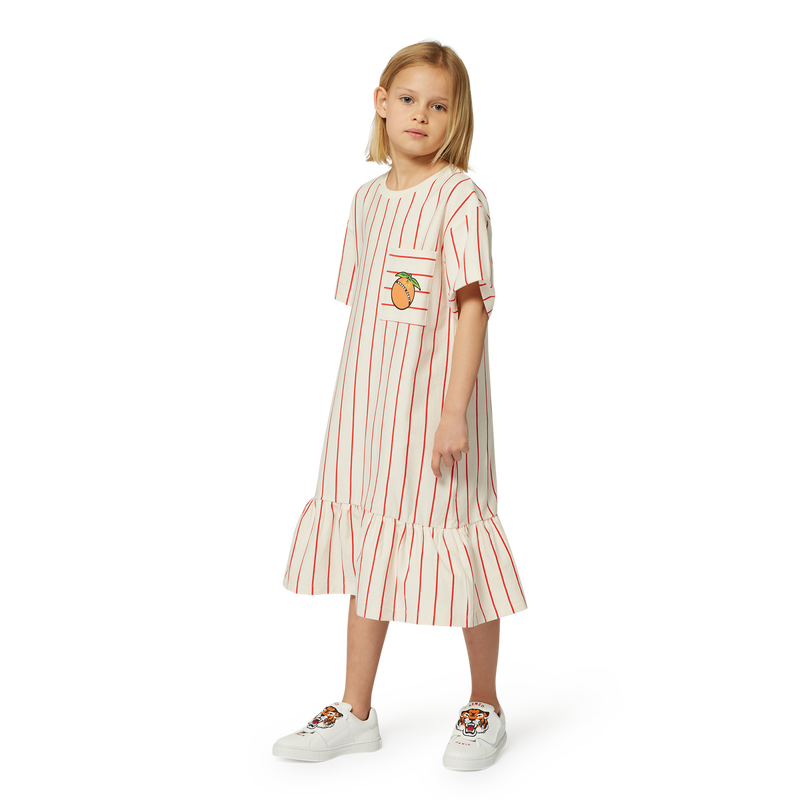 Print cotton dress KENZO KIDS 
                    GIRL