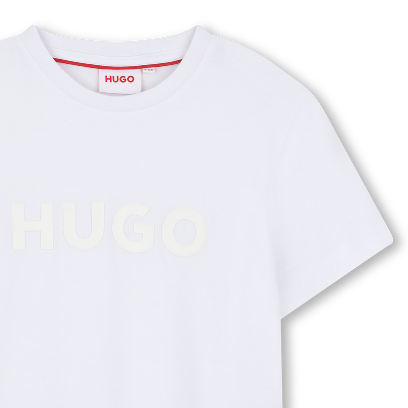 Short-sleeved cotton T-shirt HUGO 
                    BOY
