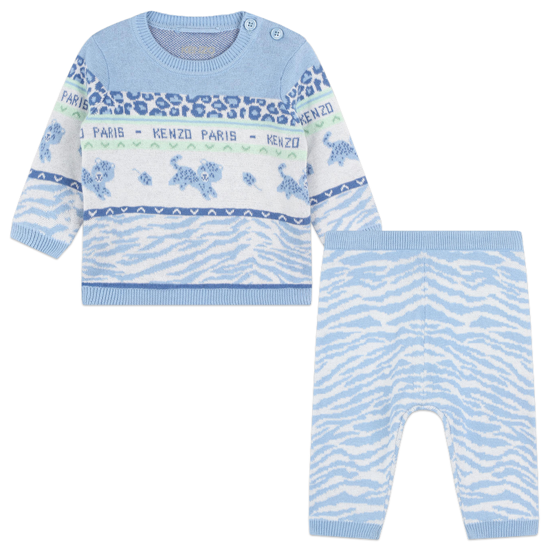 Knitted Sweater & Trousers KENZO KIDS 
                    BOY
