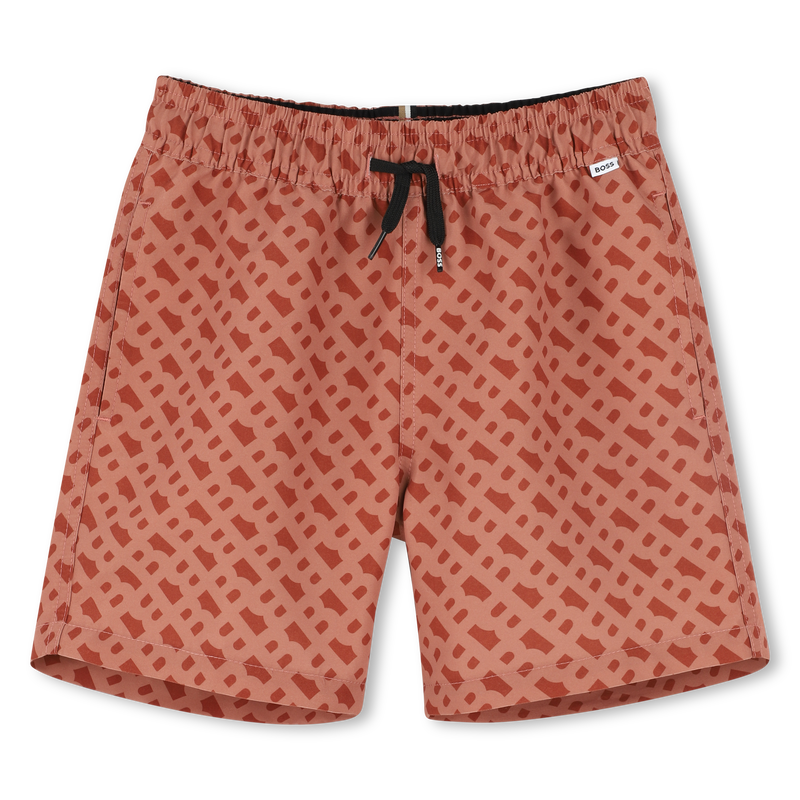 Monogram swimming trunks BOSS 
                    BOY