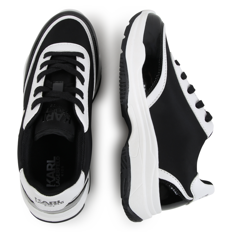 Lace-Up Sneakers KARL LAGERFELD KIDS 
                    GIRL