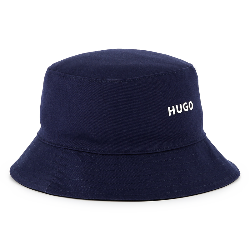 Reversible twill bucket hat HUGO 
                    BOY