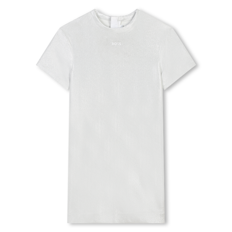 Lined Short-Sleeved Dress BOSS 
                    GIRL