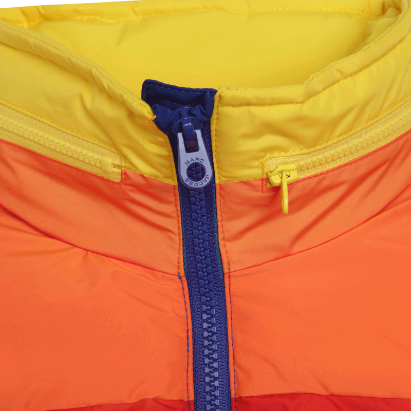 Zip-up hooded puffer jacket THE MARC JACOBS 
                    BOY