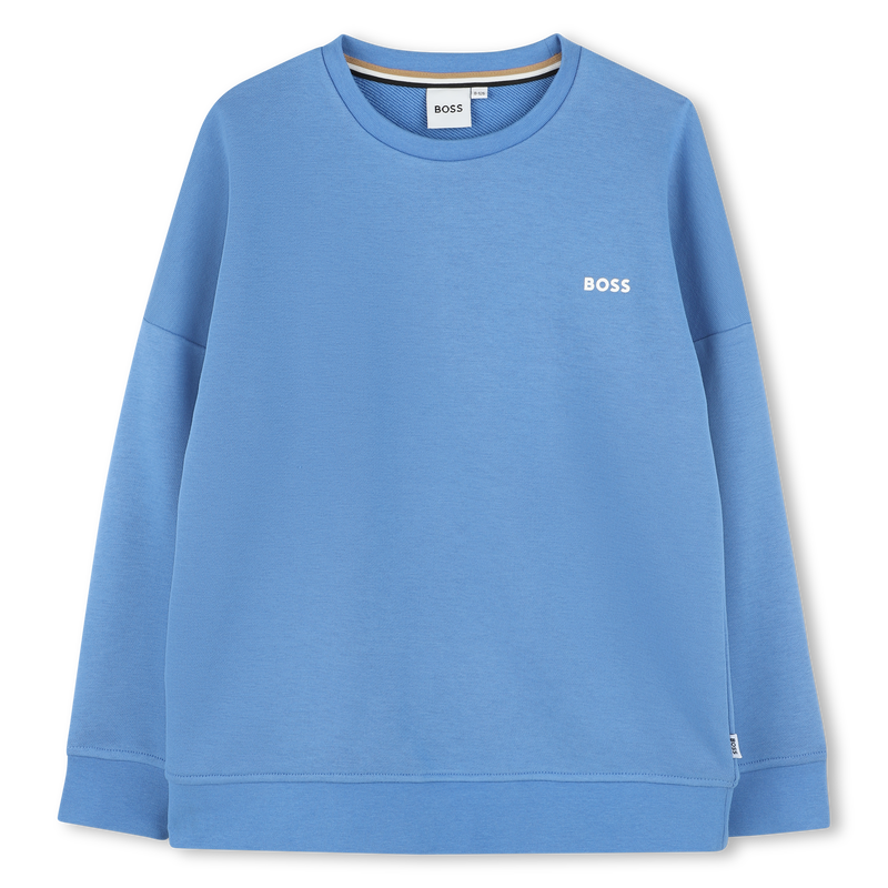 Plain round-neck sweatshirt BOSS 
                    BOY