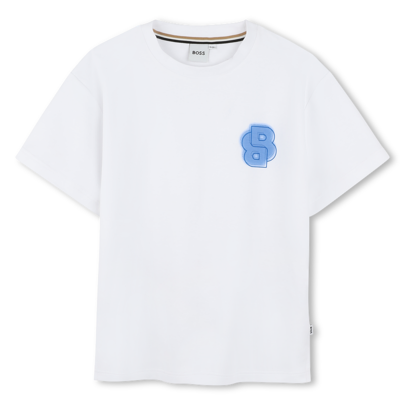 Cotton short-sleeved T-shirt BOSS 
                    BOY