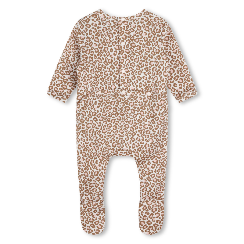 Patterned Press Stud Pajamas KENZO KIDS 
                    GIRL
