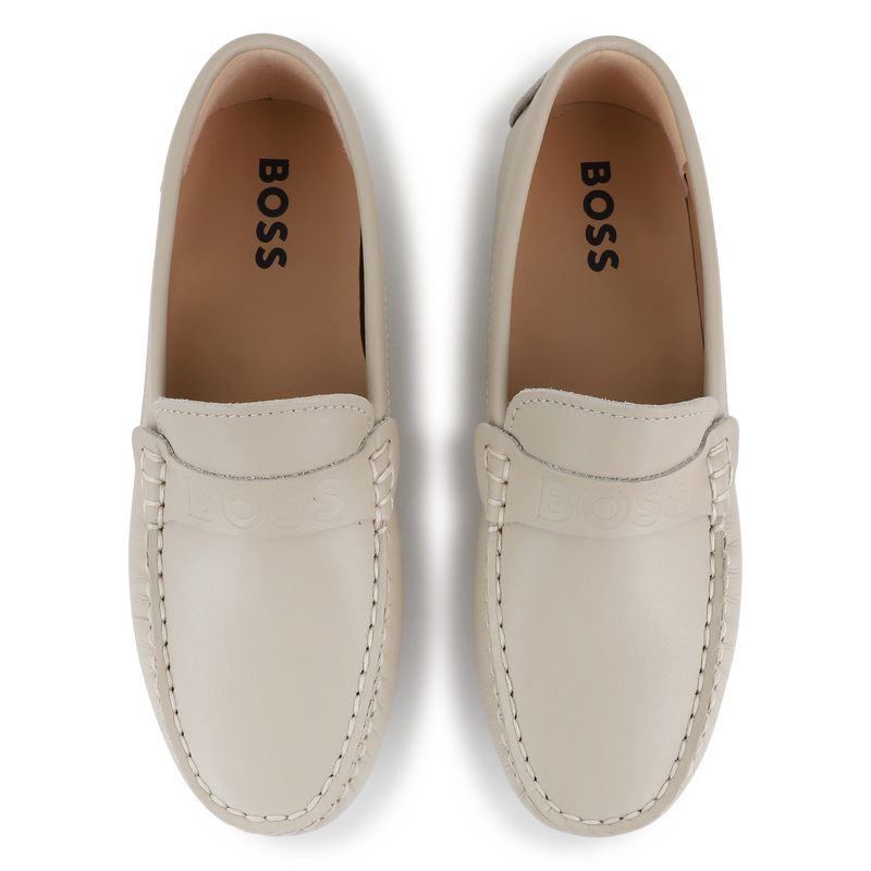 Leather loafers BOSS 
                    BOY