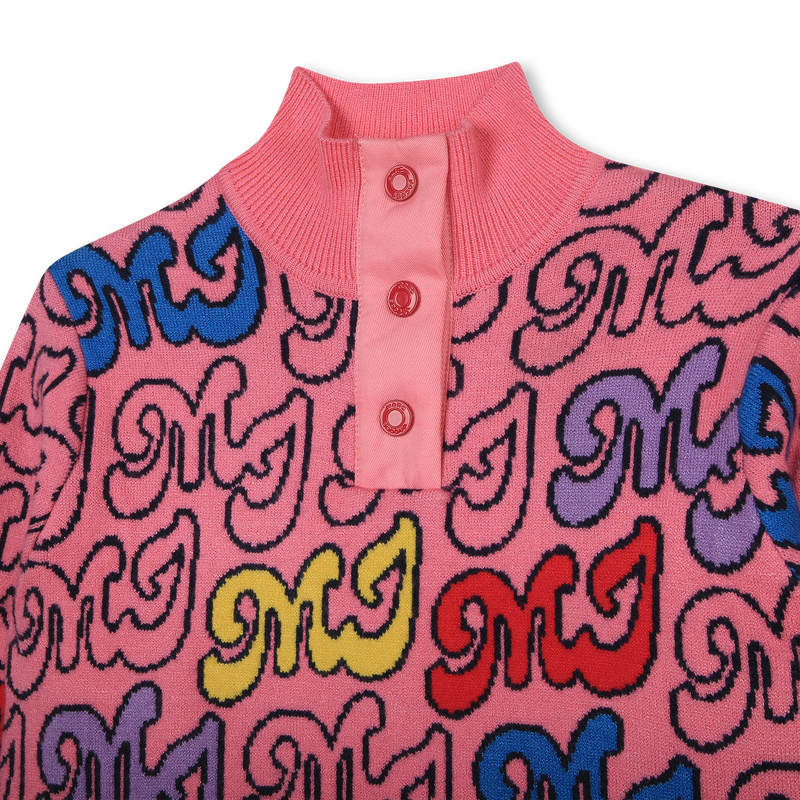 Jacquard collared pullover THE MARC JACOBS 
                    GIRL