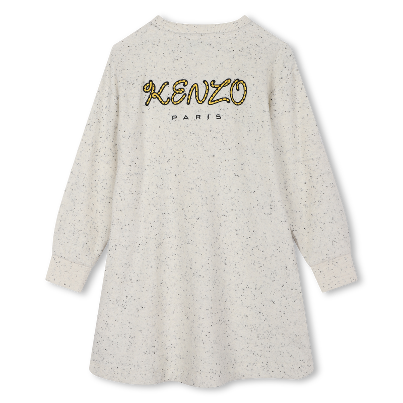 Embroidered Fleece Dress KENZO KIDS 
                    GIRL