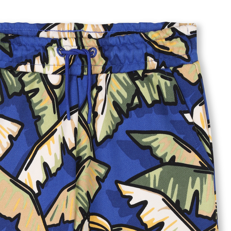 Elastic waist Bermuda shorts KENZO KIDS 
                    BOY