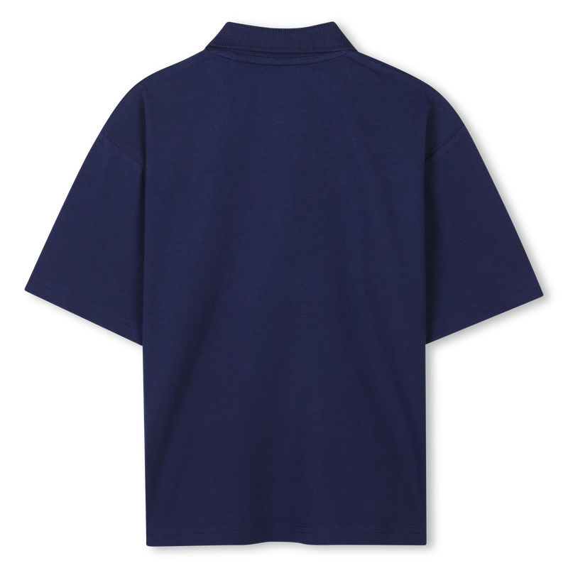 Polo shirt with zip-up collar TIMBERLAND 
                    BOY
