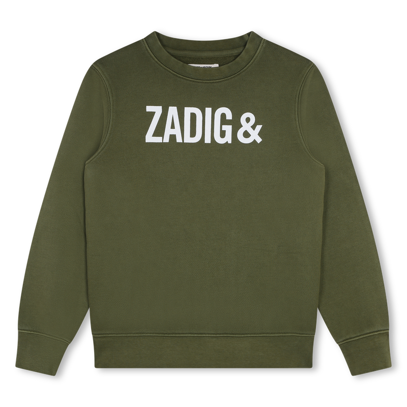 Cotton Fleece Sweatshirt ZADIG & VOLTAIRE 
                    UNISEX