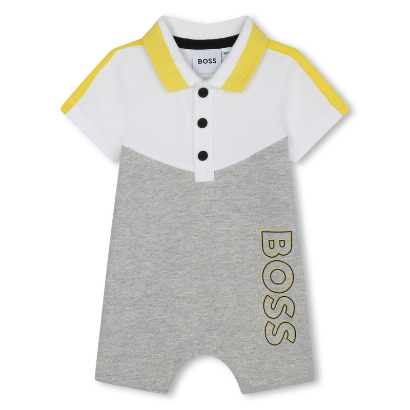 Cotton playsuit BOSS 
                    BOY