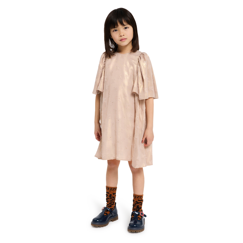 Jacquard Lamé Dress KENZO KIDS 
                    GIRL