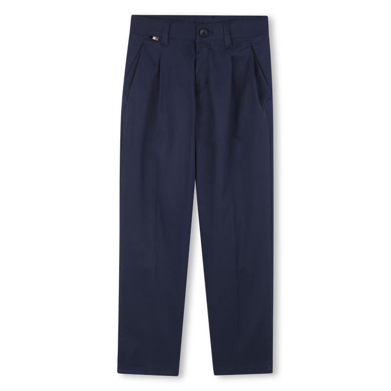 Cotton-rich trousers BOSS 
                    BOY
