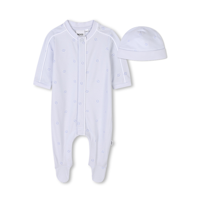 Printed pajama and hat set BOSS 
                    BOY