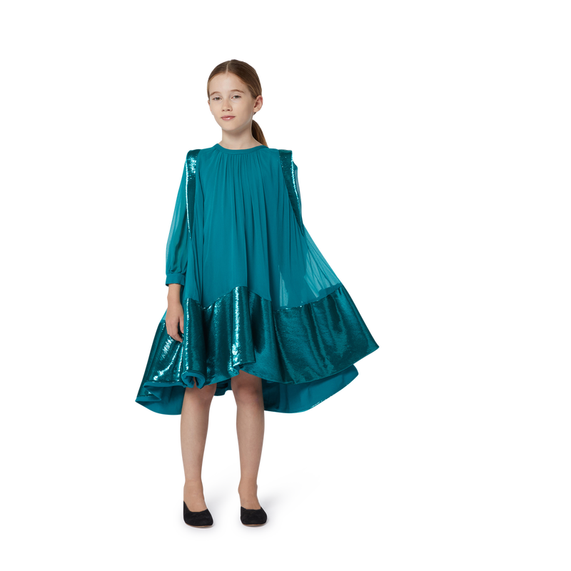 Formal Silk Dress LANVIN 
                    GIRL