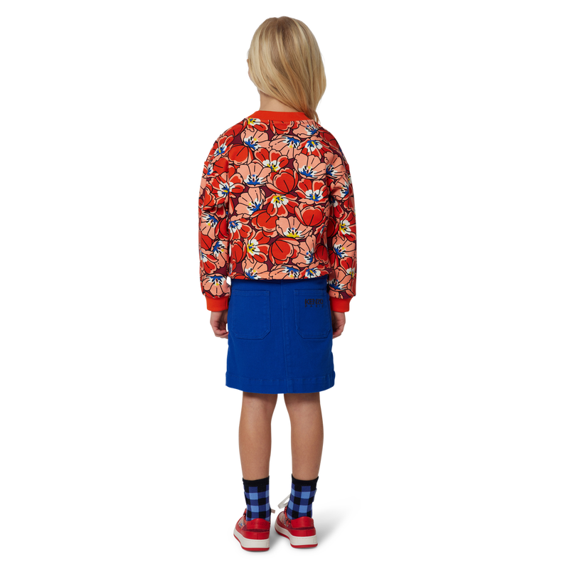 Floral-print pullover KENZO KIDS 
                    GIRL