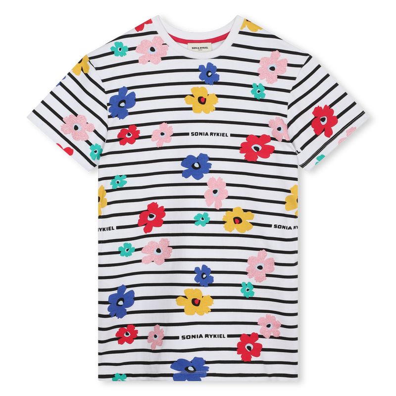 Short Straight Printed Dress SONIA RYKIEL 
                    GIRL