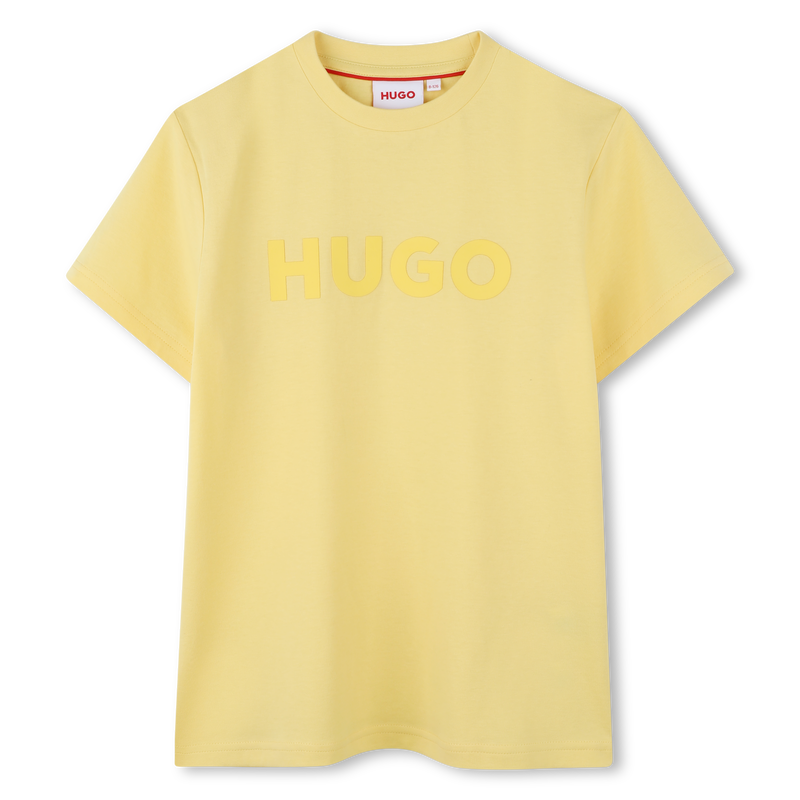 Short-sleeved cotton T-shirt HUGO 
                    BOY