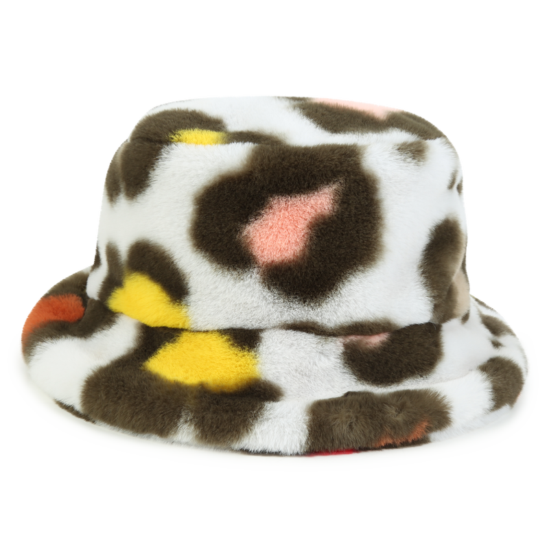 Leopard-print bucket hat KENZO KIDS 
                    GIRL