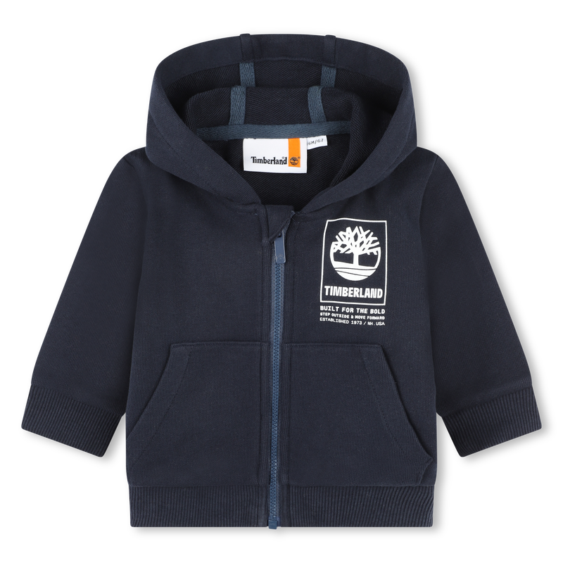 Fleece Zip-Up Sweatshirt TIMBERLAND 
                    BOY