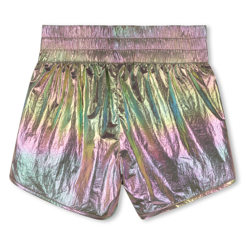 Crinkled iridescent shorts HUGO 
                    GIRL