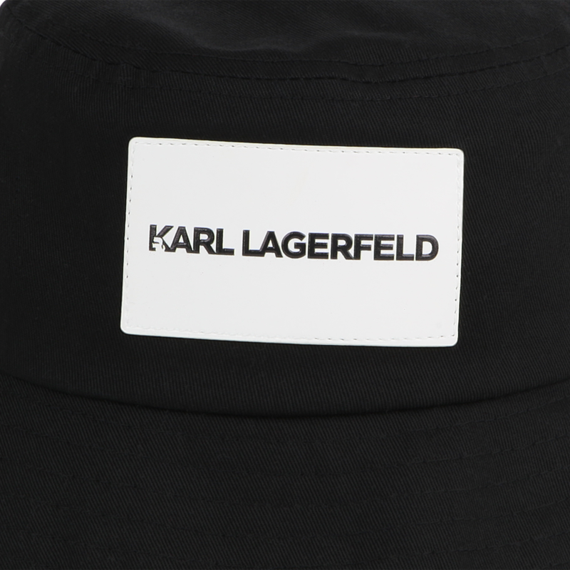 Cotton Bucket Hat KARL LAGERFELD KIDS 
                    BOY